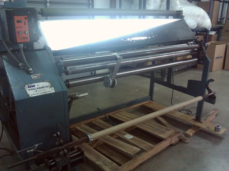 McBRIDE Inspection Machine, 75" Working width,